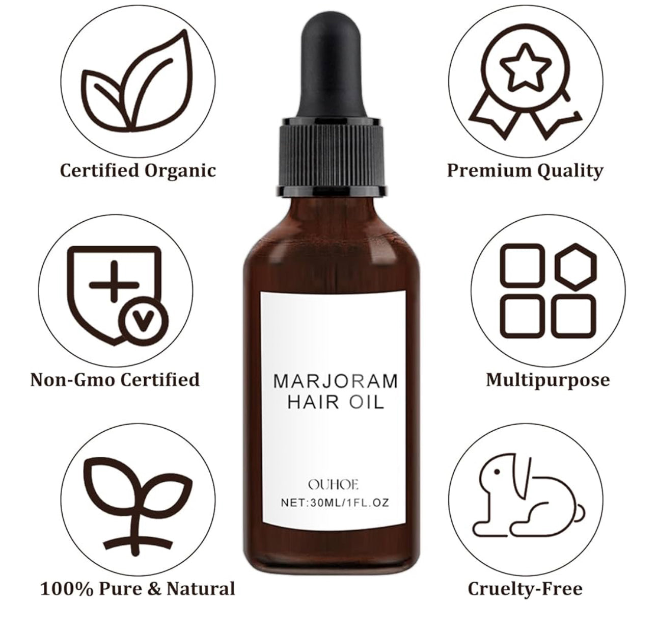 Marjoram Hairoil