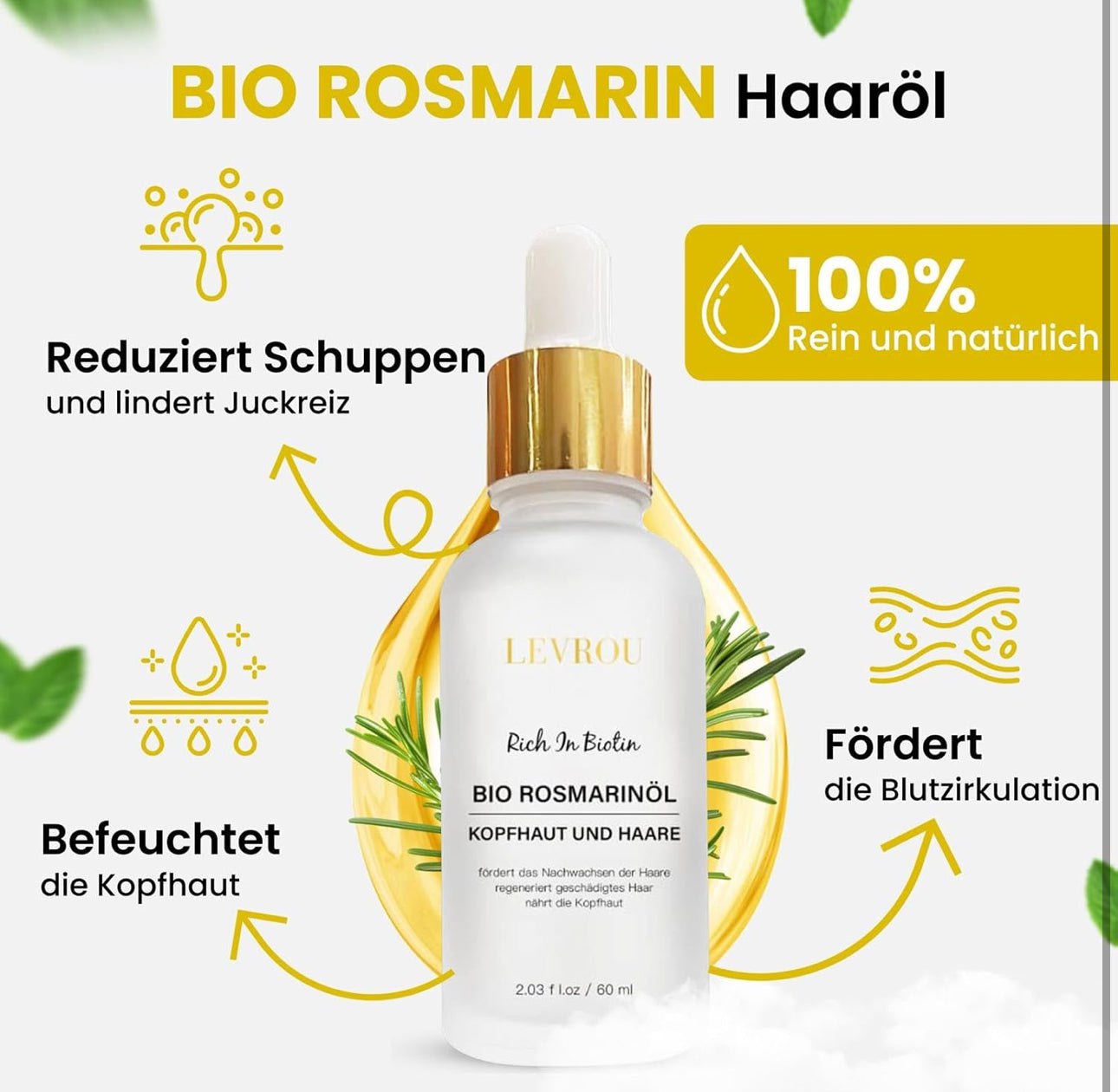 Marjoram Hairoil